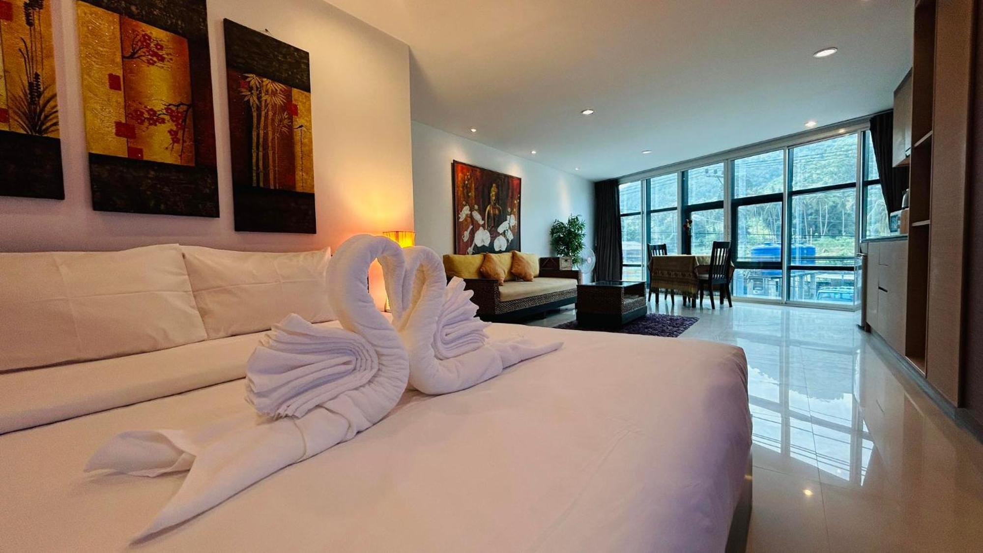 קו סמוי Crystal Bay Tropical Residence חדר תמונה